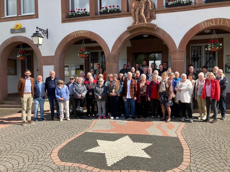 Fahrt Hatten Elsass