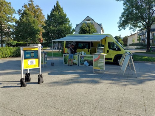 Infostand vom VSR Gewässerschutz