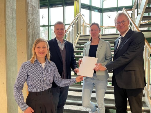 Fördermittelübergabe Dr. Skopp