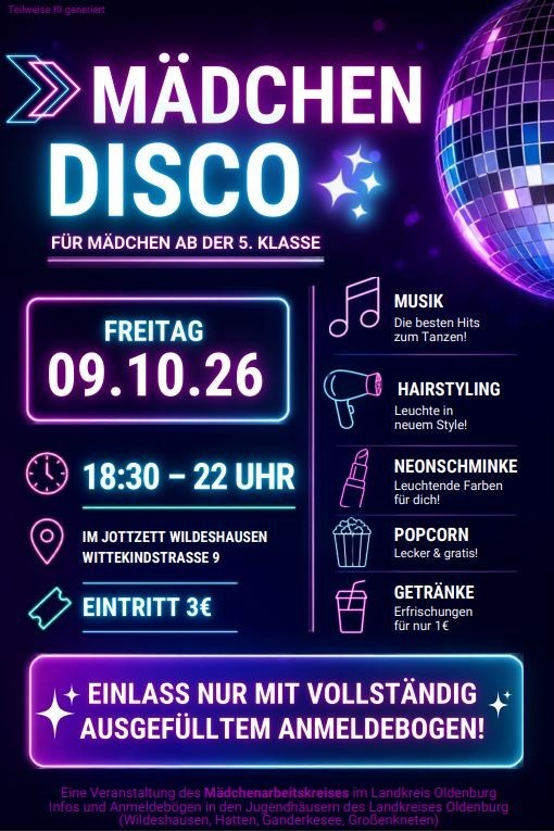 M&auml;dchendisco 2026