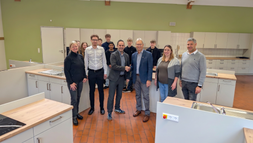 Einweihnung der Schulk&uuml;che