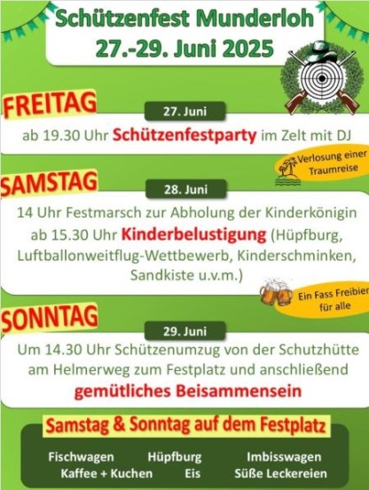 Schützenfest Munderloh 2026