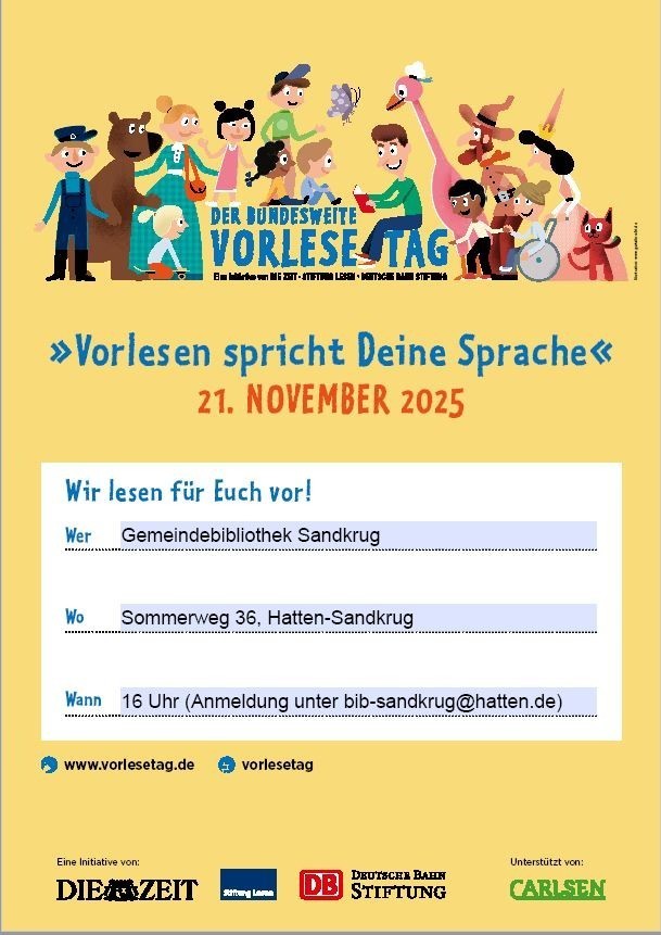 Vorlesetag 2025 Sdkg neu