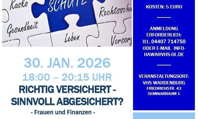 Plakat Versicherungen