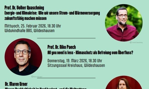 Veranstaltungsreihe Zukunft Klima