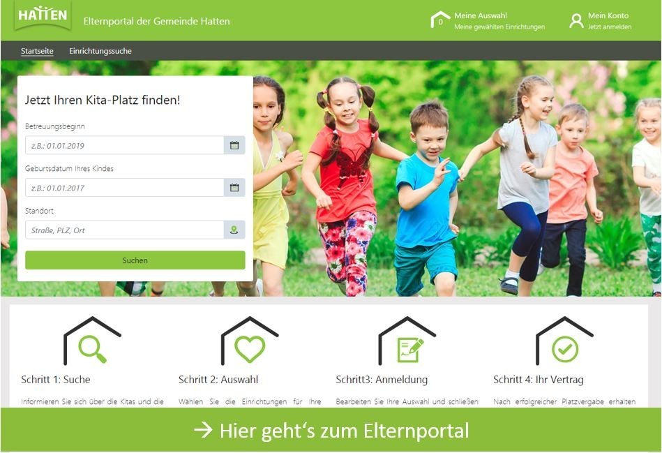 Link für Elternportal