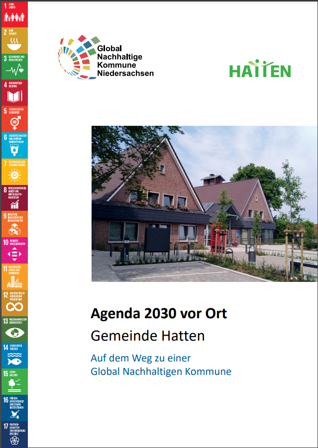 Cover der  Infobroschüre "Agenda 2030"